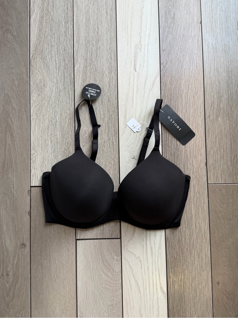 Natori Black Smooth Molded T-Shirt Bra